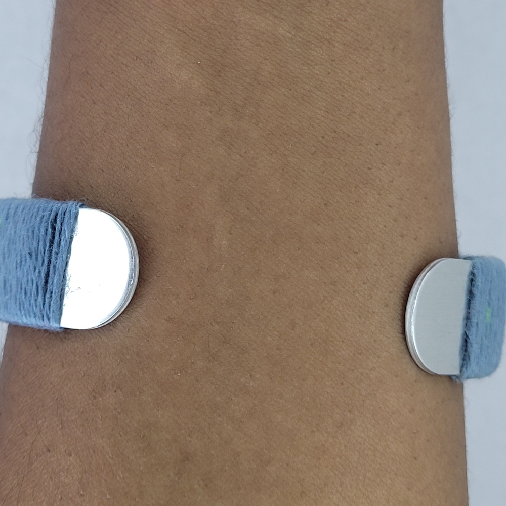 Stylish Faith-Based Embroidered Adjustable Bracelet - Picture 8 of 10